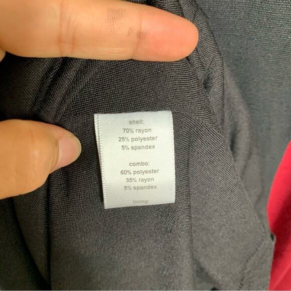 Anthropologie Hutch color block fit n flare dress size XL office career teacher - Picture 5 of 8